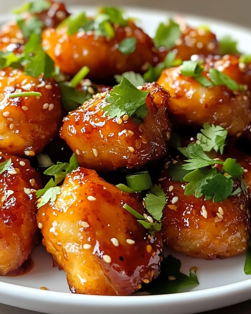Air Fryer: Süß-scharfe Thai-Hühnchenbissen mit Chili-Glasur