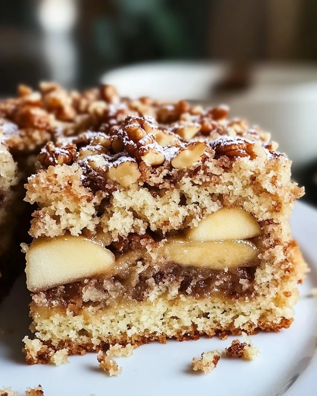 Apfel-Walnuss-Streusel-Kuchen