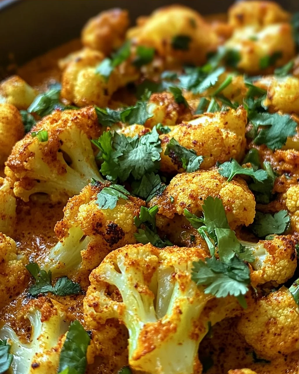Blumenkohl Curry aus dem Backofen