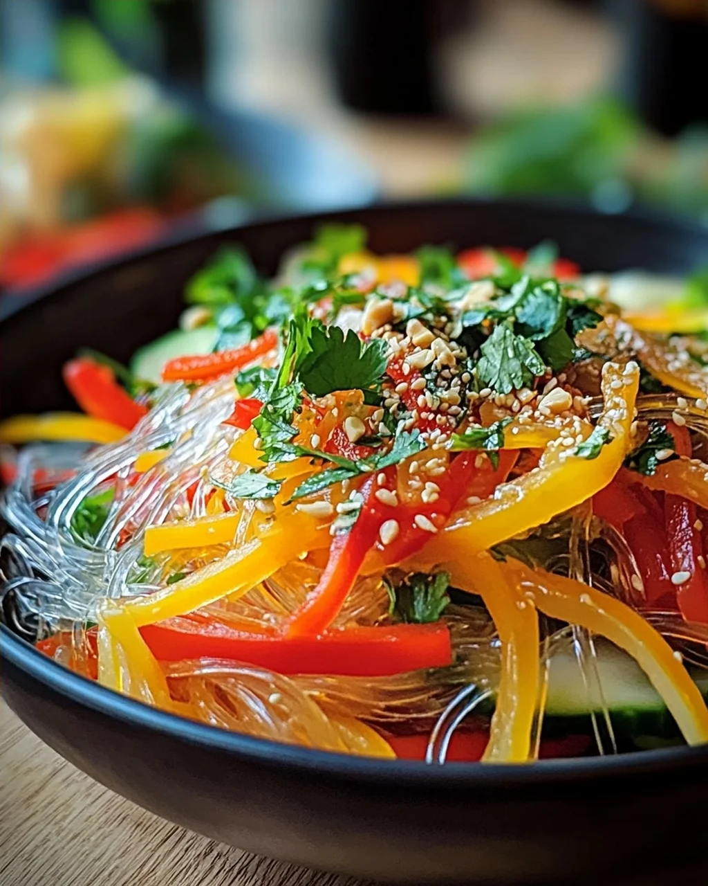 Bunter Glasnudelsalat