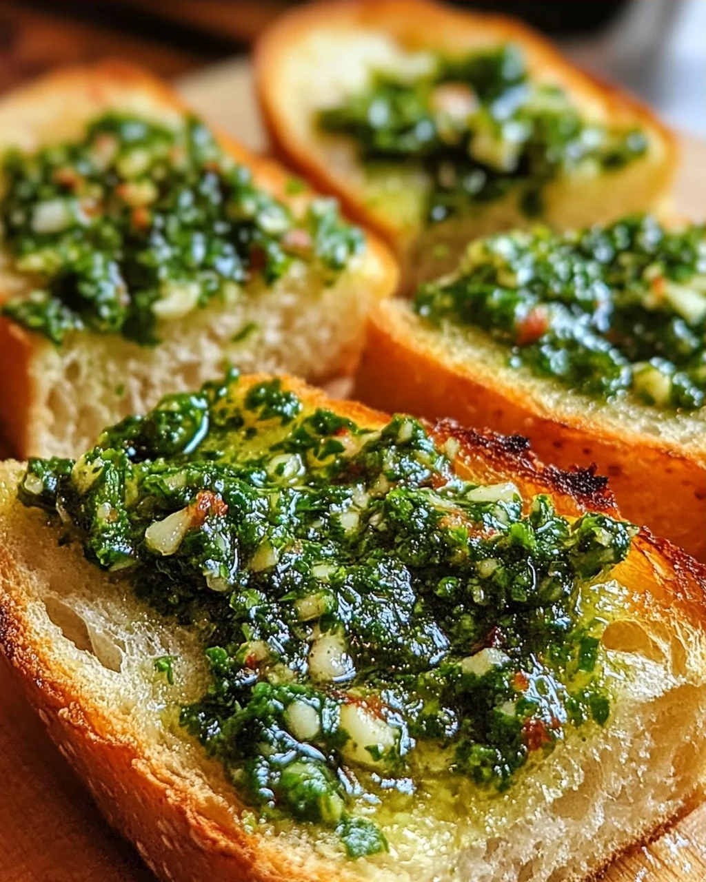 Chimichurri Knoblauchbrot