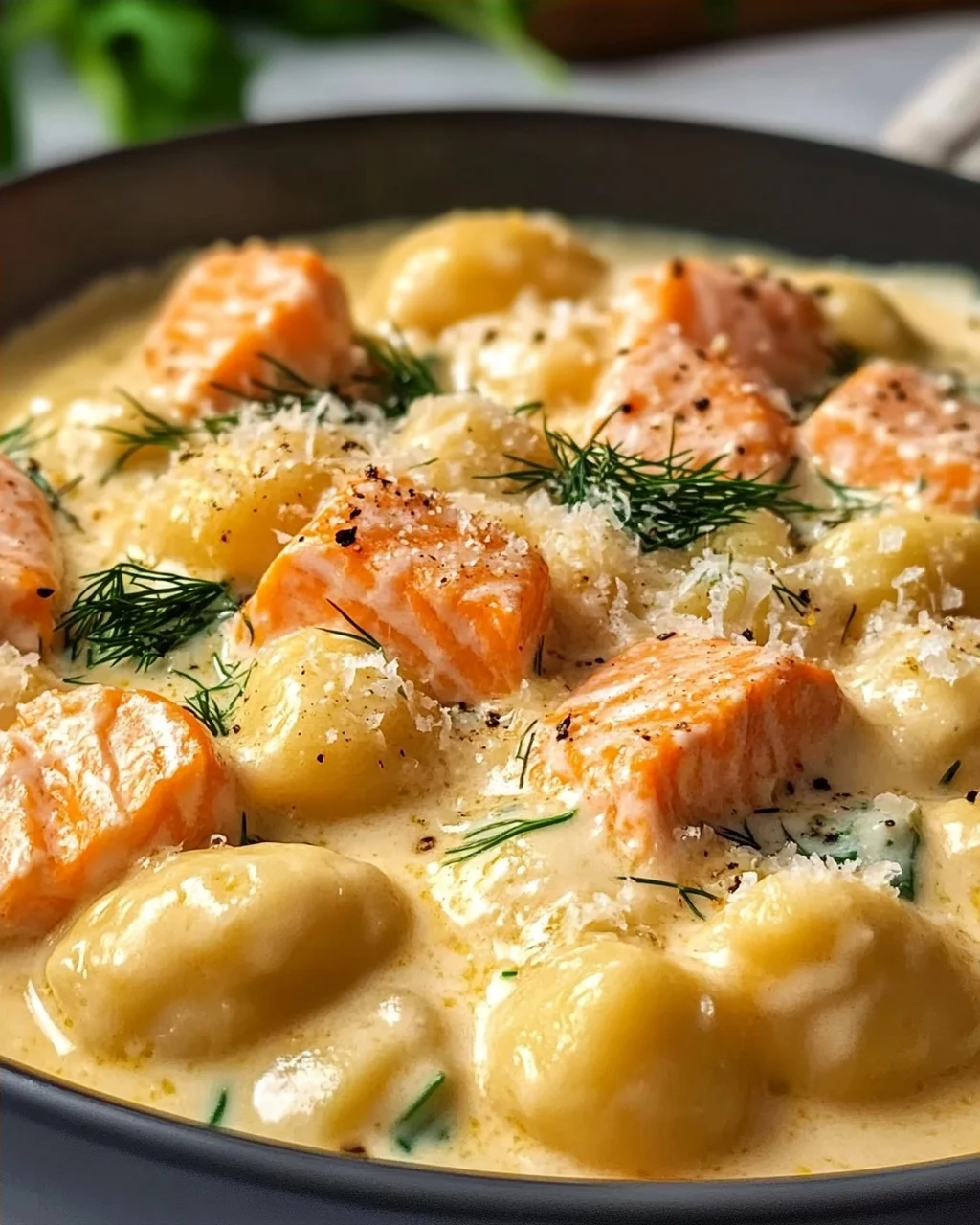 Cremige Lachs Gnocchi: Schnell & unwiderstehlich lecker