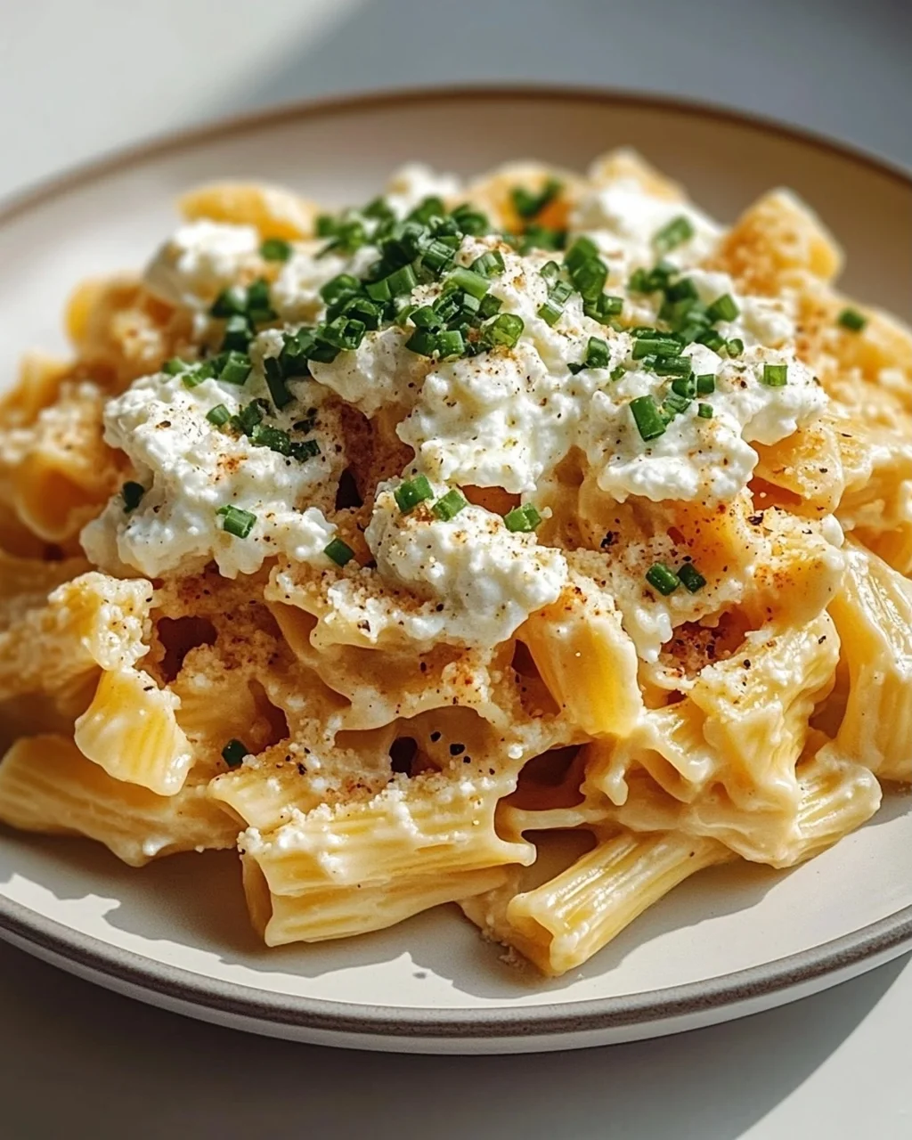 Cremige Nudeln mit Hüttenkäse – Blitzrezept für jeden Tag