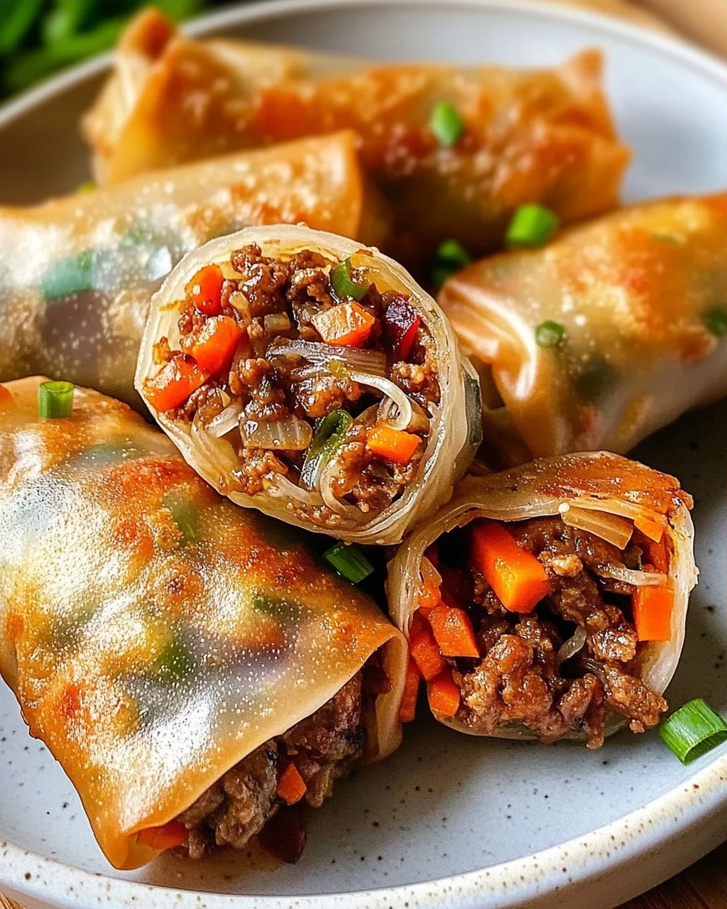 Crispy Frühlingsrollen Aus Dem Airfryer: So lecker!
