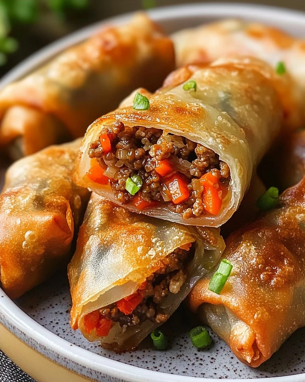 Crispy Frühlingsrollen Aus Dem Airfryer: So lecker!