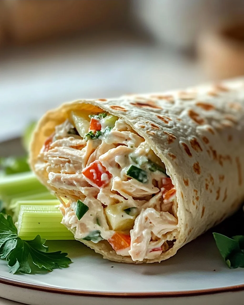 Der beste selbstgemachte Chicken Salad Wrap – Einfach & Köstlich!
