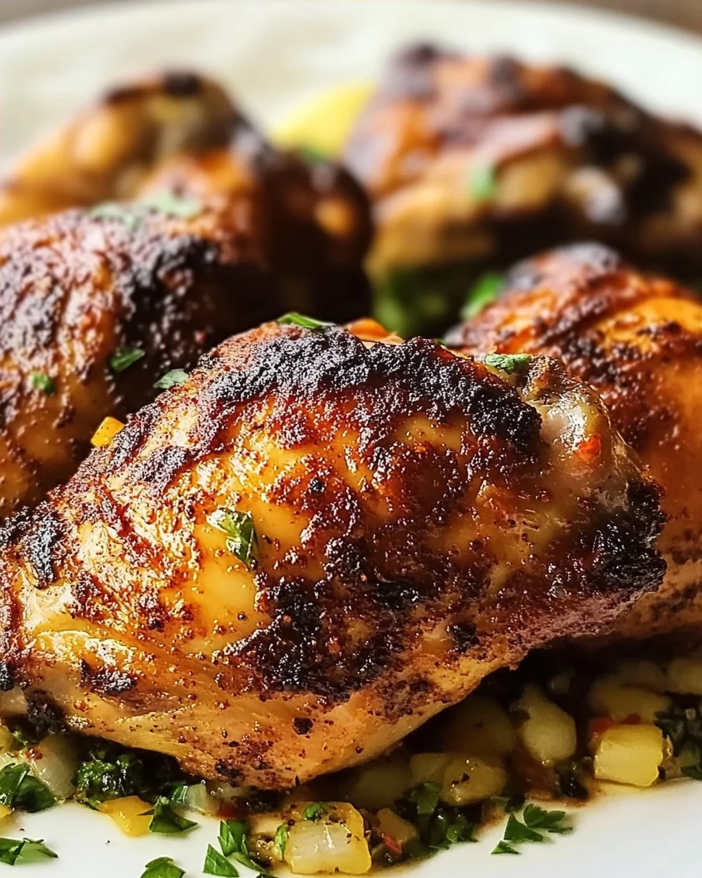 Einfache portugiesische Hähnchen im Ofen zubereiten