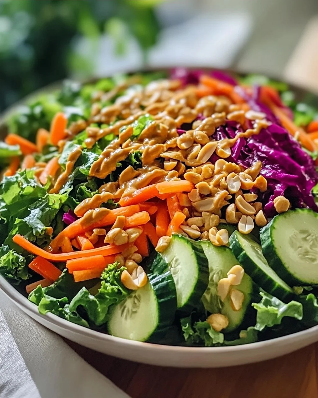 Erdnuss Knusper Salat: Ultimatives Rezept für deine Sinne!