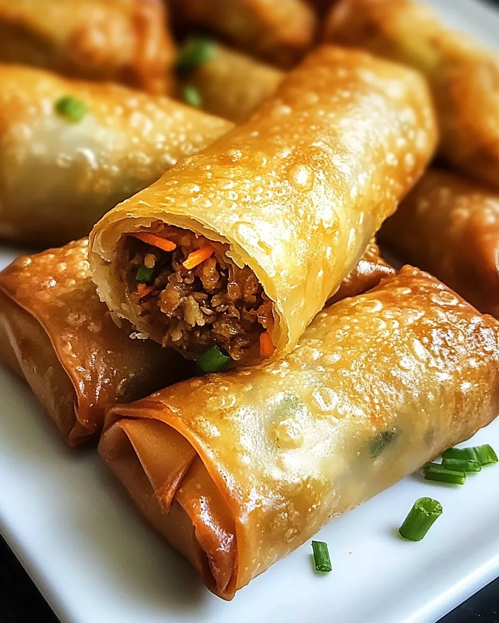 Frühlingsrollen aus der Heißluftfritteuse einfach zubereiten
