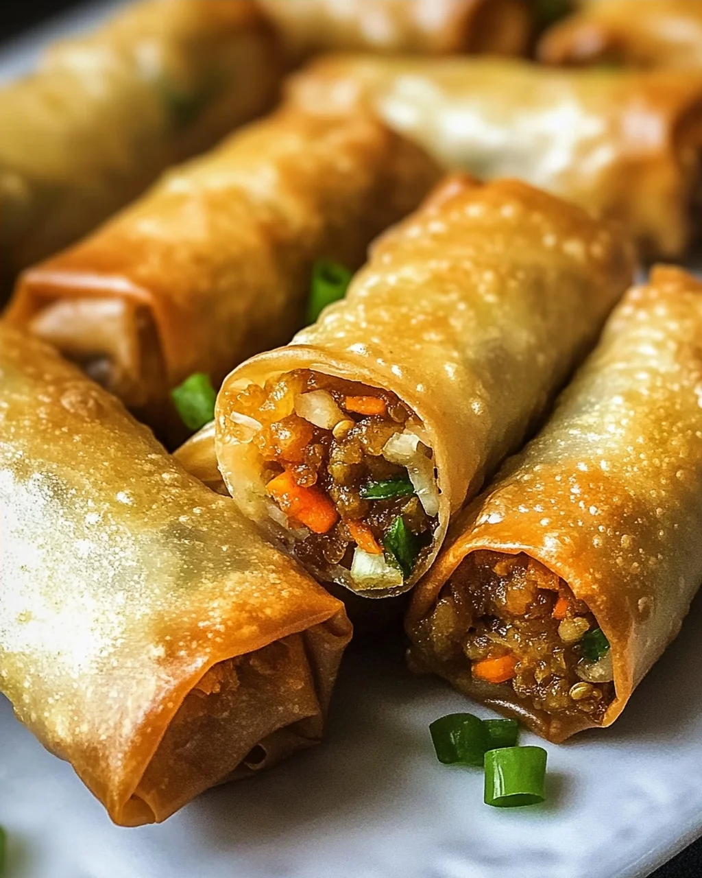 Frühlingsrollen aus der Heißluftfritteuse einfach zubereiten