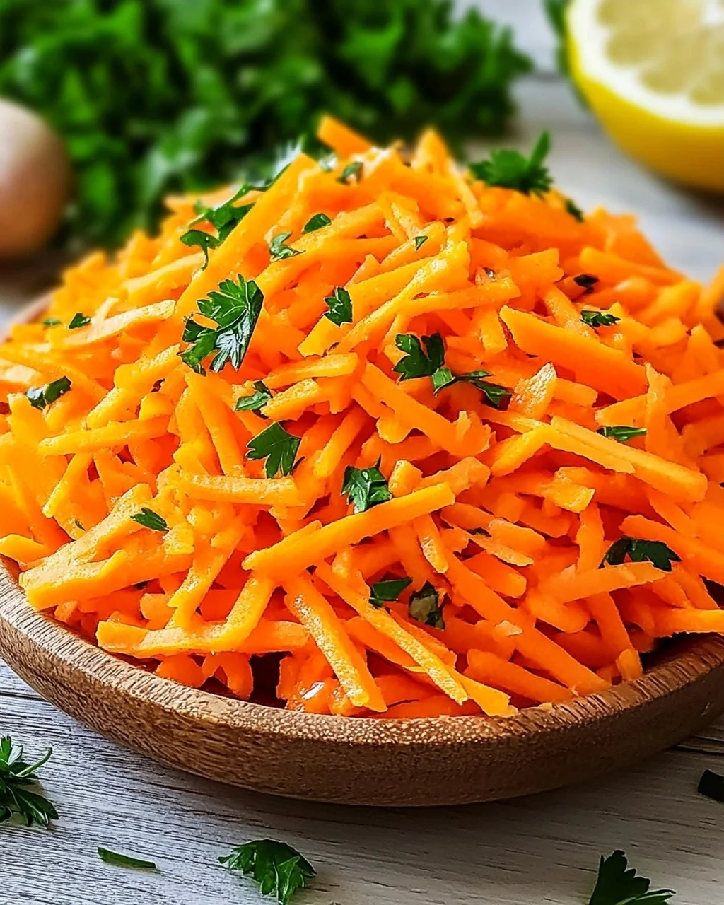 Gesunder Karottensalat - einfaches Rezept