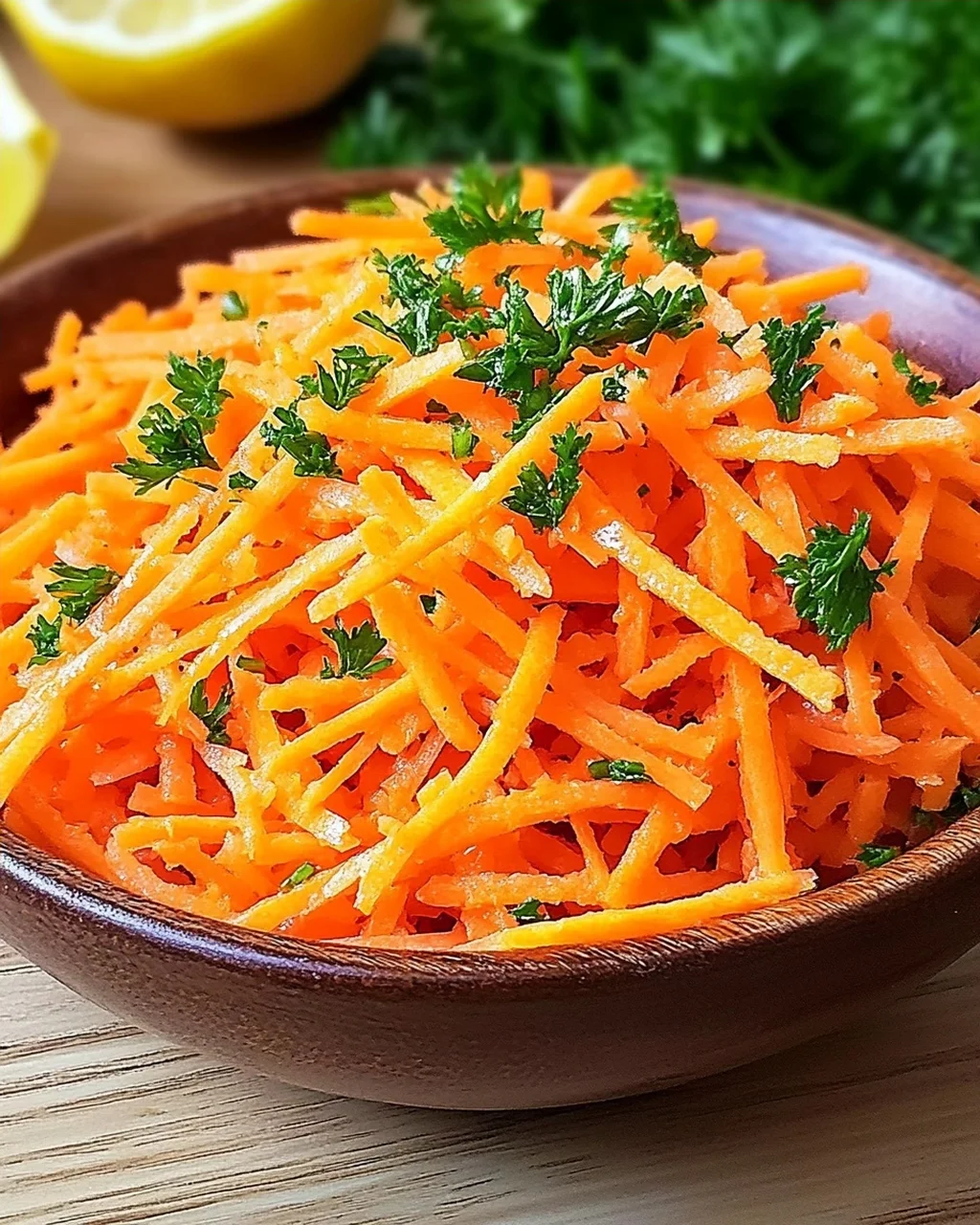 Gesunder Karottensalat - einfaches Rezept