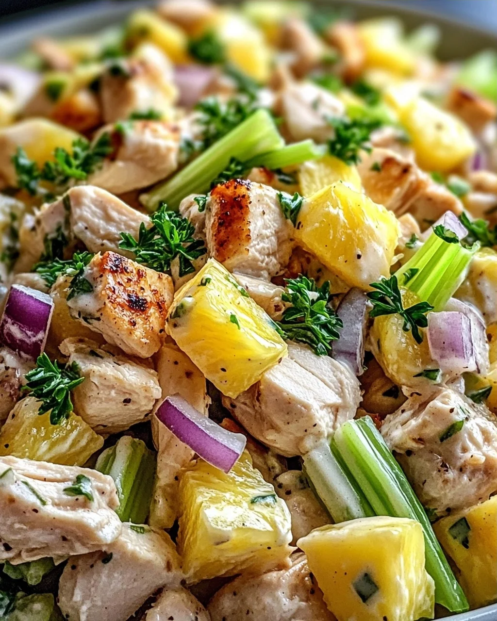 Hawaiianischer Hühnersalat