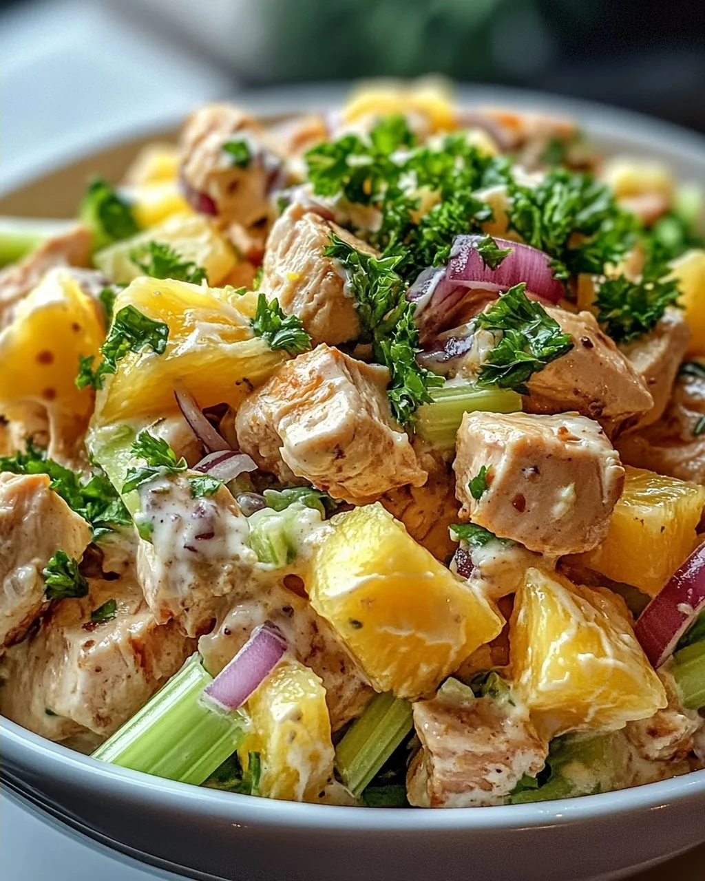 Hawaiianischer Hühnersalat