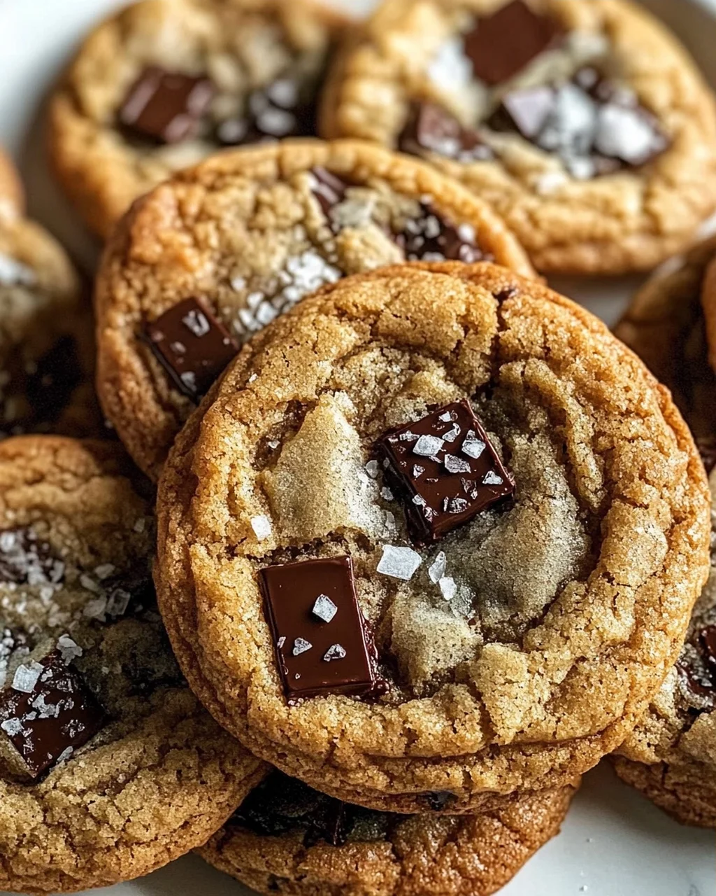 Himmlische Braune Butter Toffee Schoko Chunk Cookies Rezept