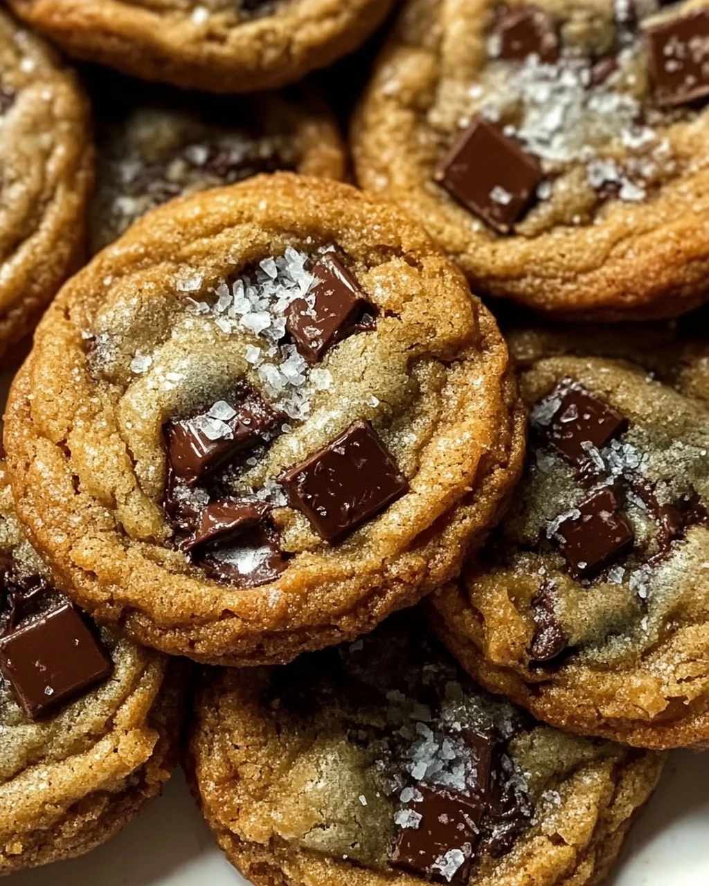 Himmlische Braune Butter Toffee Schoko Chunk Cookies Rezept