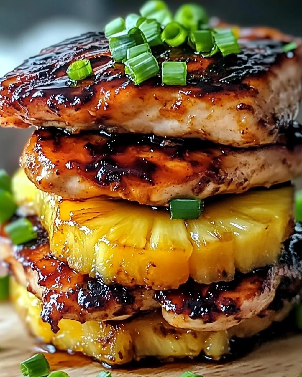 Huli Huli Hähnchen Stapel für tropisches Grillvergnügen
