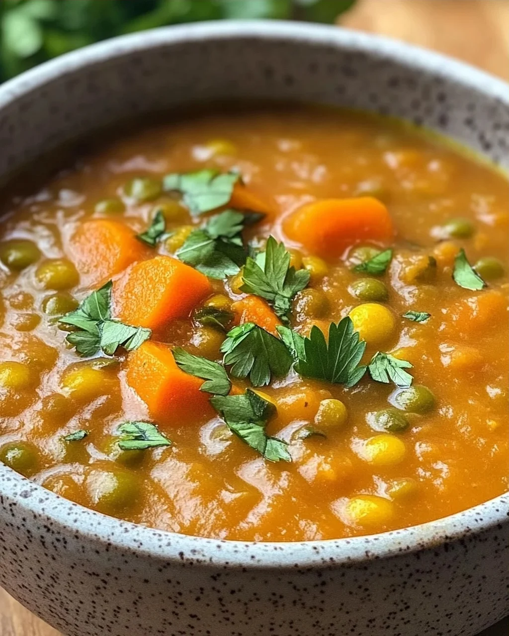 Karotten- und Linsensuppe für kalte Tage