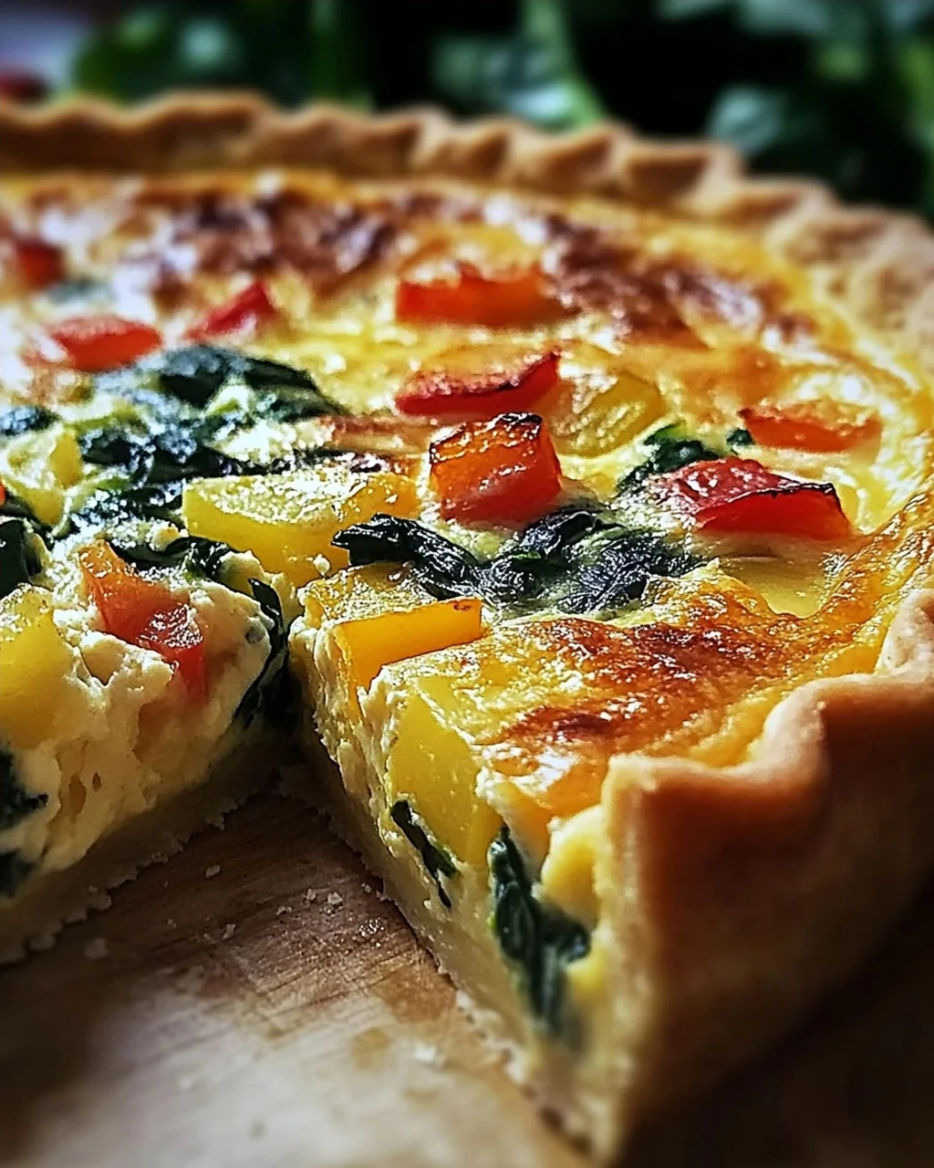 Kartoffel-Quiche mit Kartoffelteig