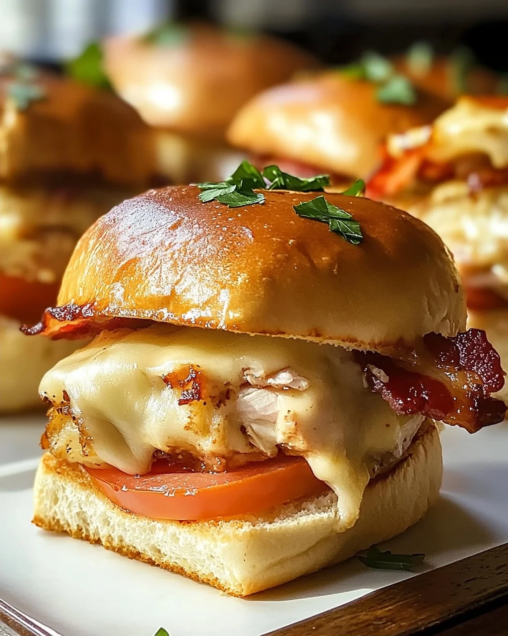 Kentucky Hot Brown Sliders