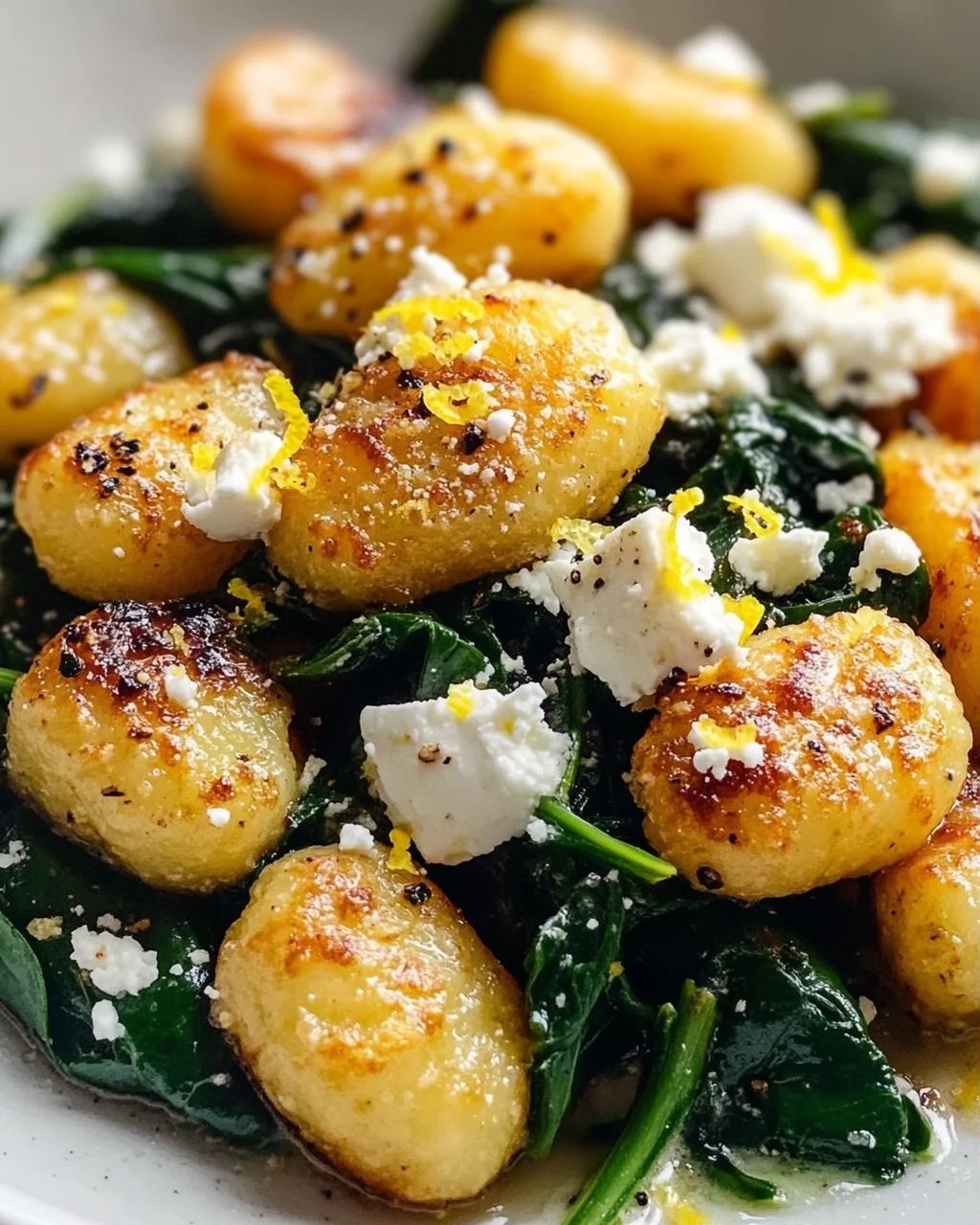 Knusprige Gnocchi mit Spinat & Feta: Dein neues Lieblingsgericht!