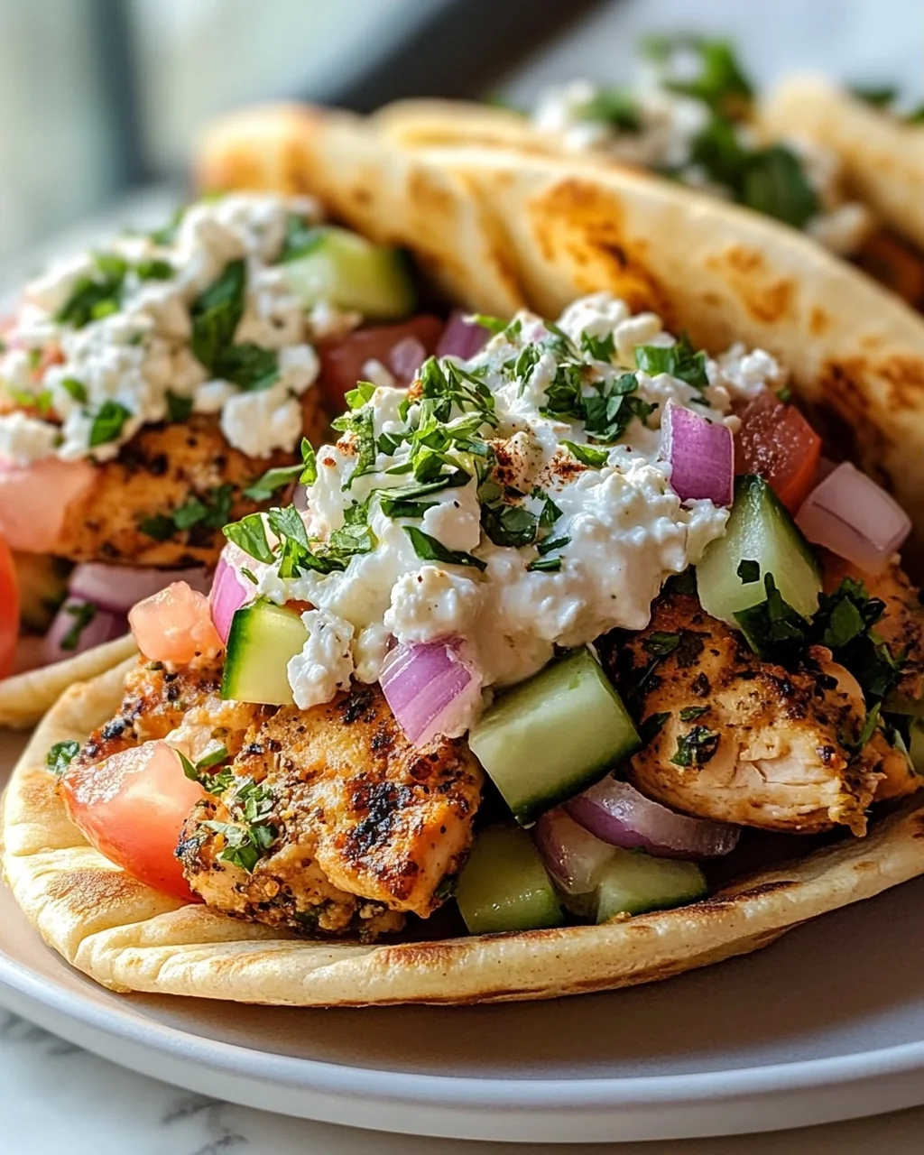 Knuspriges Pita Hähnchen Feta – Schnell & unglaublich lecker!