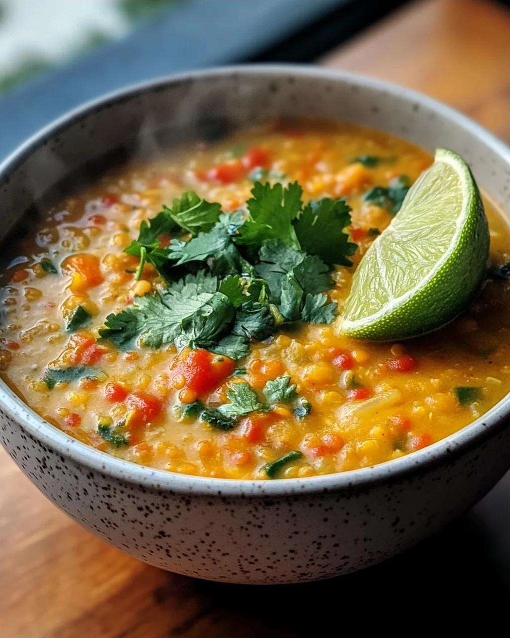 Köstliche Thai Kokos-Rote Linsen Suppe – Einfach und Gesund!