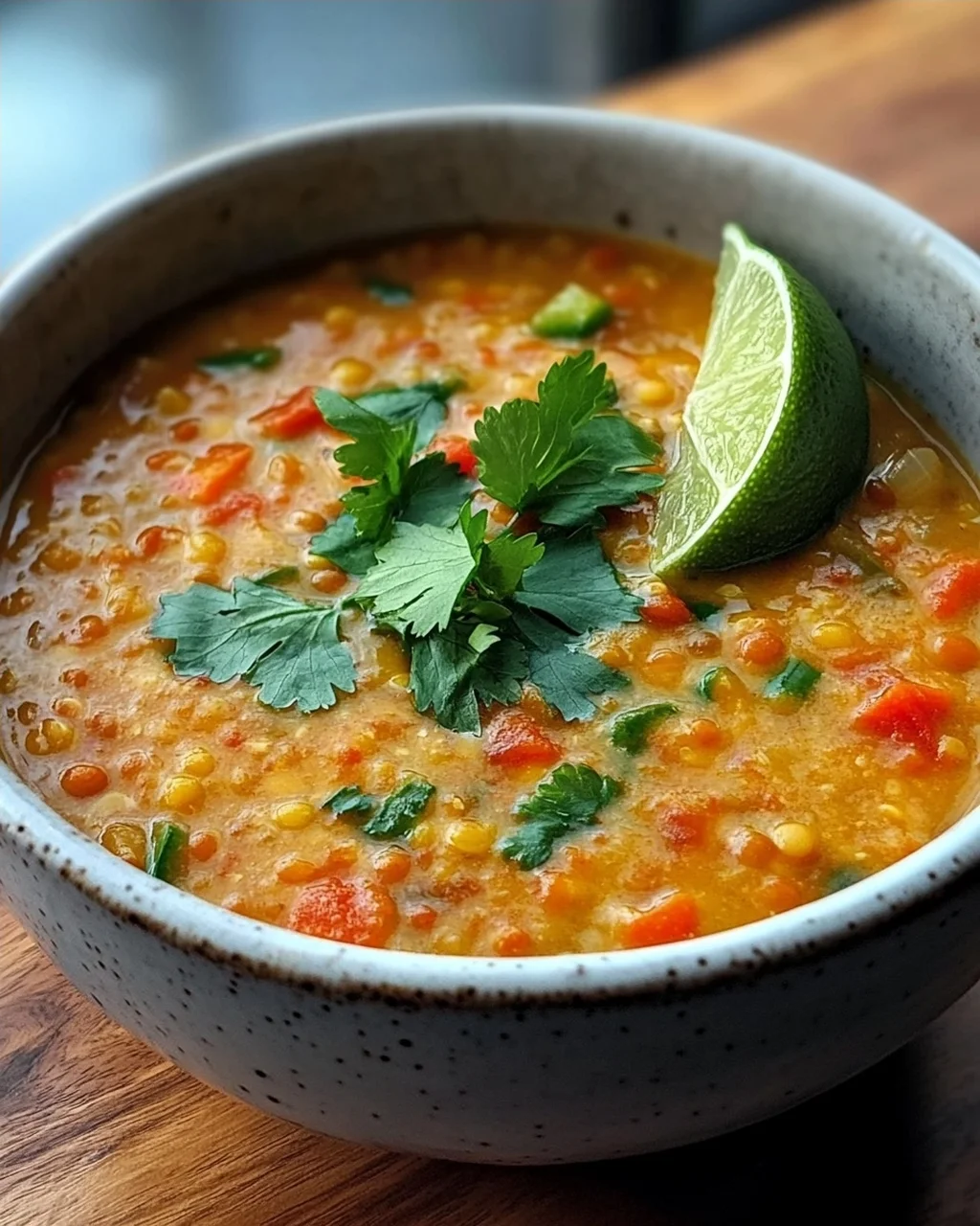Köstliche Thai Kokos-Rote Linsen Suppe – Einfach und Gesund!