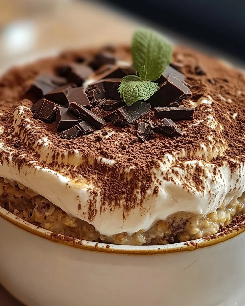 Leckere Tiramisu Übernacht Haferflocken – Einfaches Rezept!