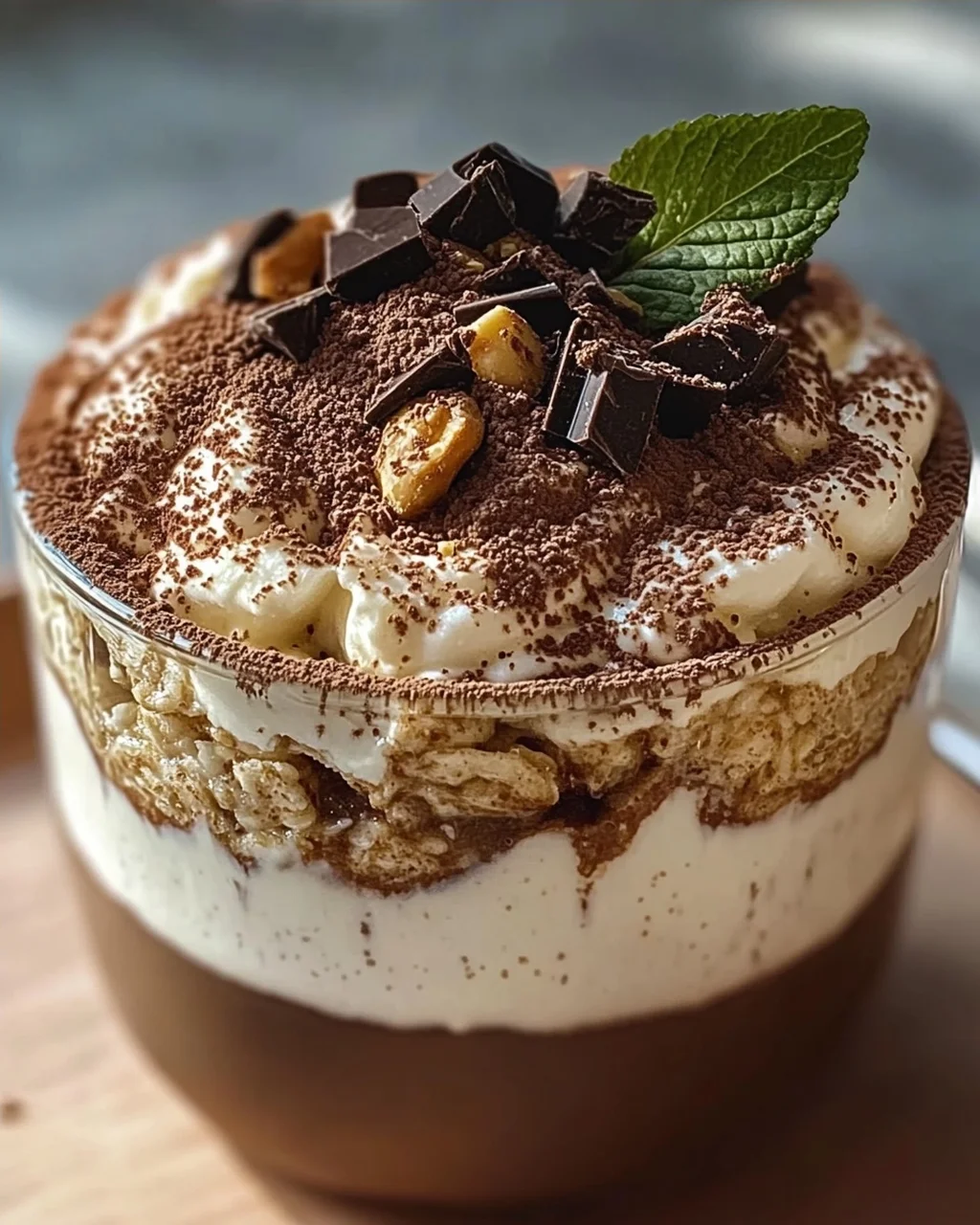 Leckere Tiramisu Übernacht Haferflocken – Einfaches Rezept!