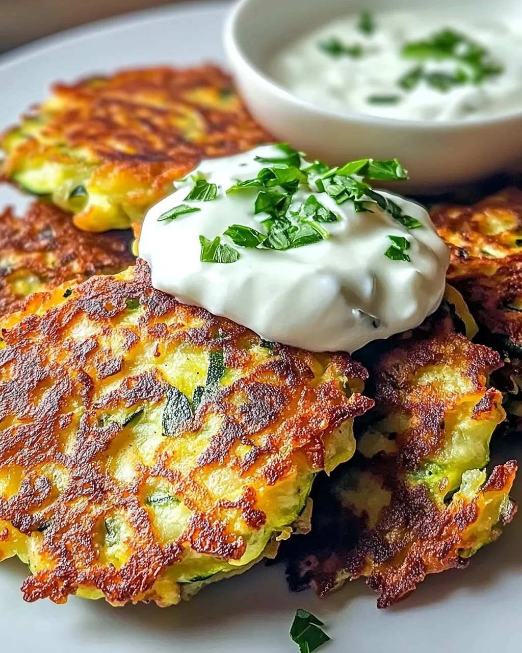 Libanesische Zucchini-Puffer für jeden Tag