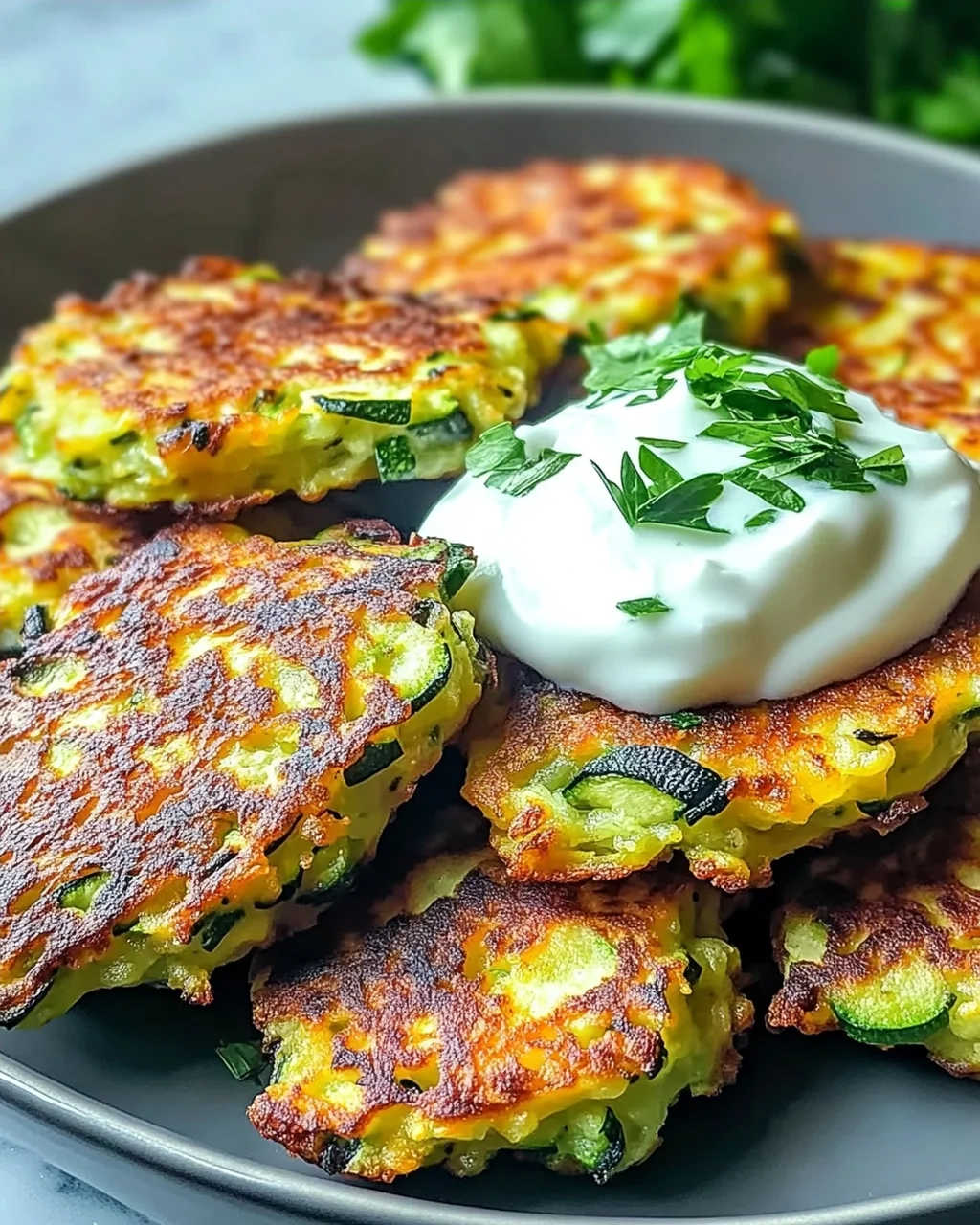 Libanesische Zucchini-Puffer für jeden Tag
