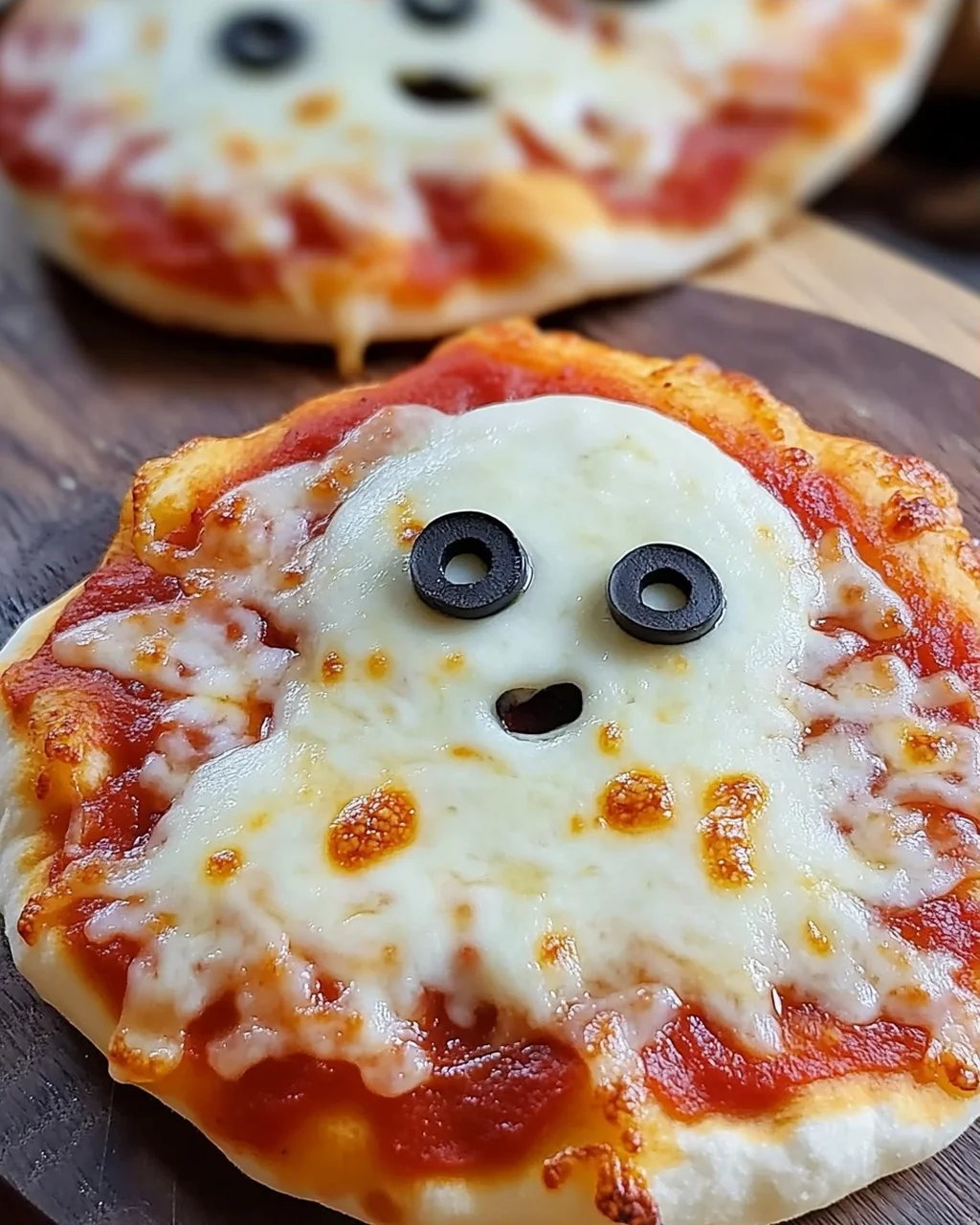 Mini-Geisterpizzas