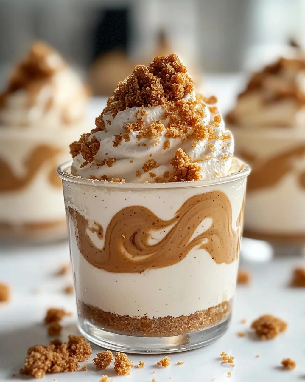 No Bake Biscoff Cheesecake Cups: Dein schneller Genuss!