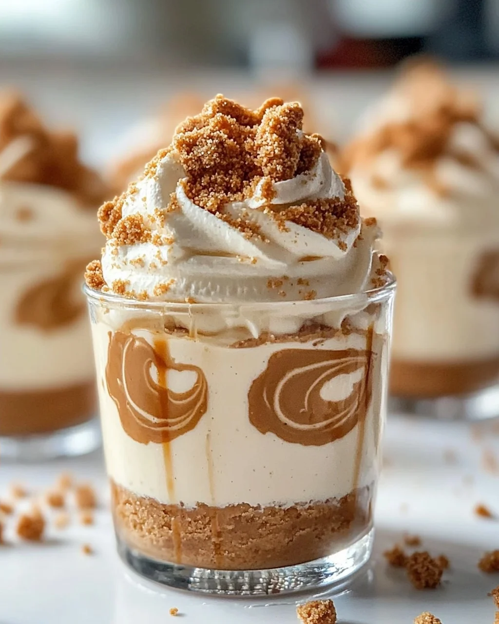 No Bake Biscoff Cheesecake Cups: Dein schneller Genuss!