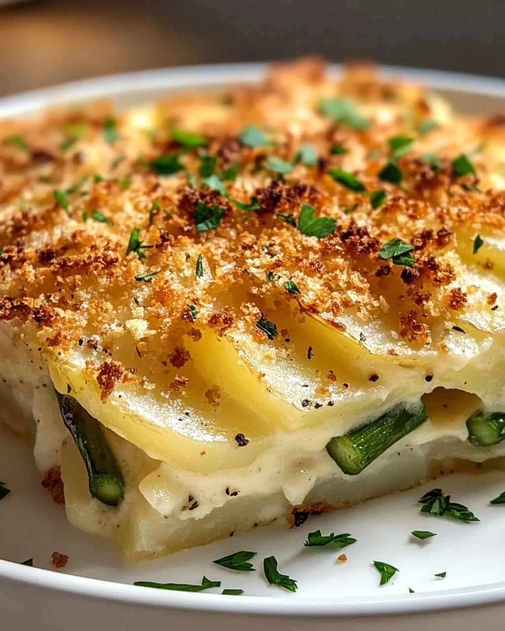 Spargel Kartoffel Auflauf mit Kräutern – Ein Genuss für Feinschmecker!