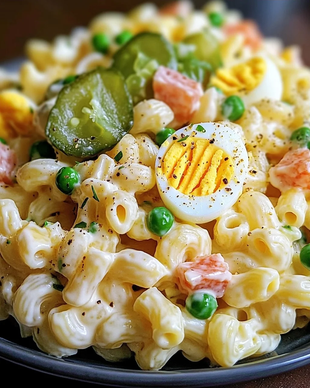 Teufelsei-Makkaroni-Salat