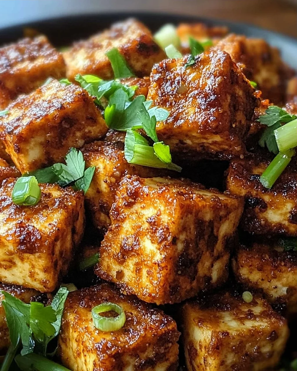 Wie man knusprigen gebackenen Tofu macht